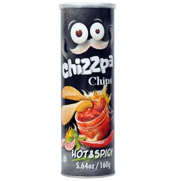 CHIZZPA POTATO CRISP HOT &amp; SPICY 160G