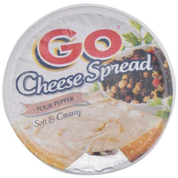 GOWARDHAN GO CHEESE SPREAD FOUR PEPPER 200 GM