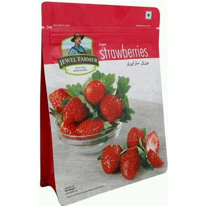 JEWEL FARMER DRIED STRAWBERRY 250G