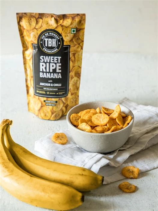 To Be Honest Ripe Banana Chips40 Gms