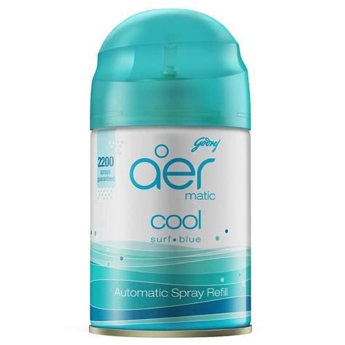 Godrej Aer Matic Cool Surf Blue With 225Ml Refill