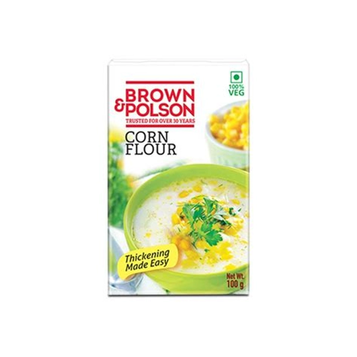 Brown And Polson Corn Flour 100G