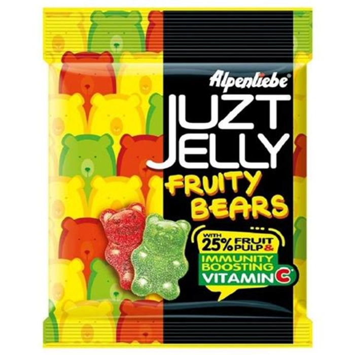 Alpenliebe Juzt Jelly Fruity Bears 72.8G