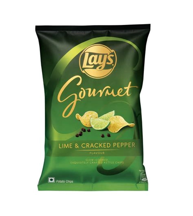 Lays Gourmet Lime  And  Cracked Pepper  80Gm