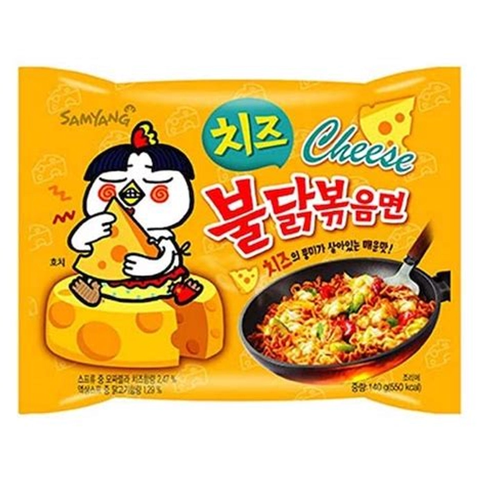 Nissan Hot And Spicy Korean Cheese Noodle 80G