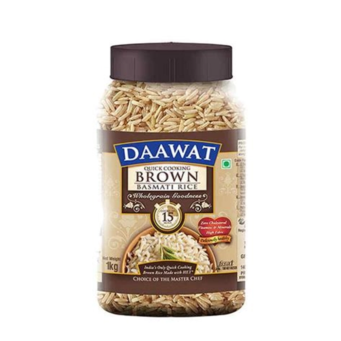 DAWAT BROWN  BASMATI RICE 1 KG