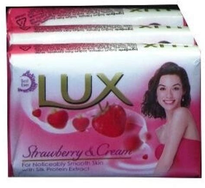 Lux Strawberry And Cream 150Gx 3