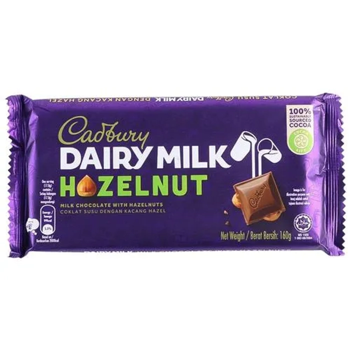 Cadbury Dairy Milk Hazelnut 160g