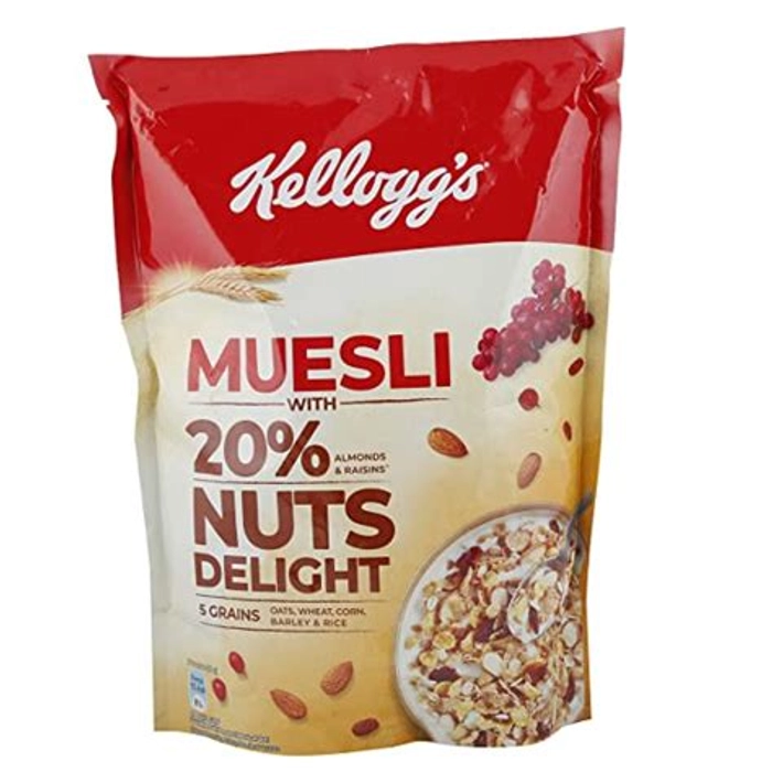 Kelloggs Muesli Nuts Delight 500G