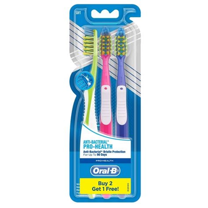 Oral B Antibacterial Toothbrush B2G1