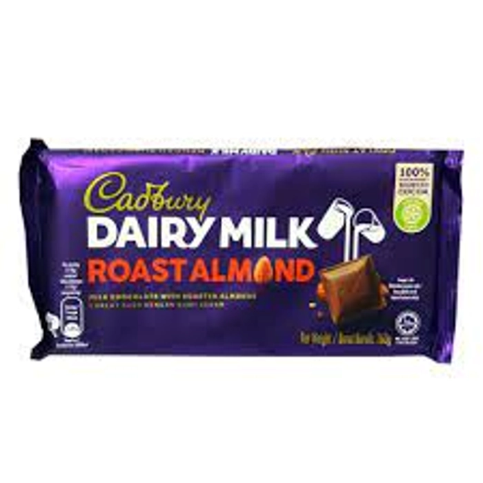 Cadbury Dairy Milk Roast Almond 160g