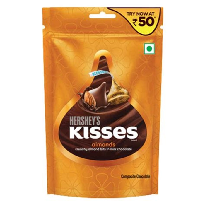 Hersheys Kisses Almond Pp 33.6G