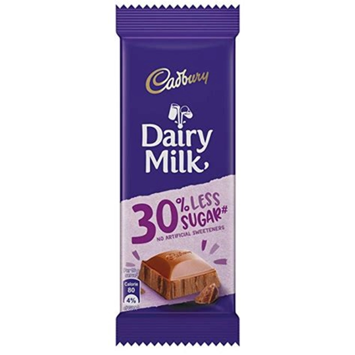 Cadbury Dairy Milk Chocolate Bar With 30% Less Sug