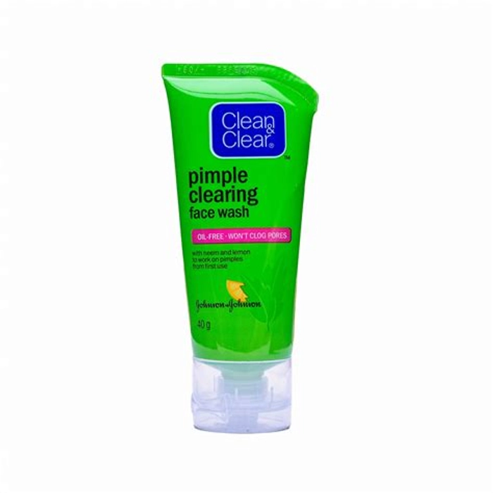 Clean And Clear Pimple Clearing Facewash 40Gm