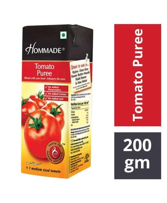 HOMMADE TOMATO PUREE 200GM