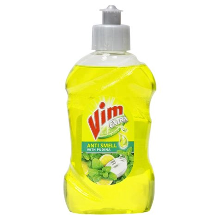 Vim Detergent Liquid Anti Smell Bottle 250Ml