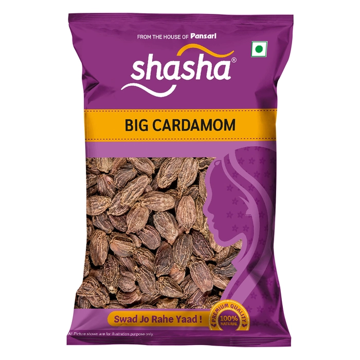 SHASHA WHOLE ELACHI BIG - 50G