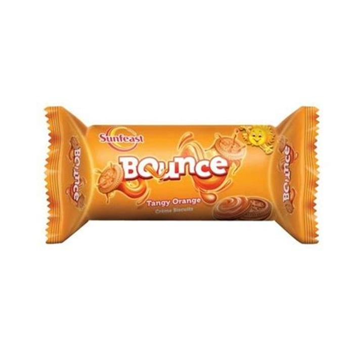 Sunfeast Bounce Tangy Orange 125Gm