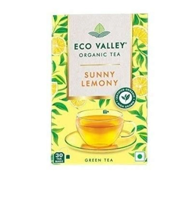 Eco Valley Organic Green Tea Sunny Lemony 30 Tea B