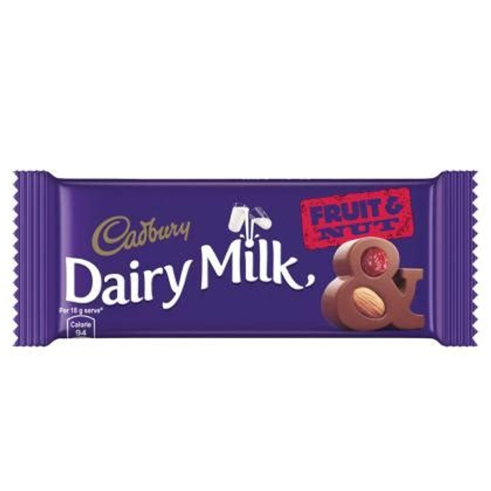 Cadbury Dairy Milk Fruit  And  Nut Chocolate Bar 36 G