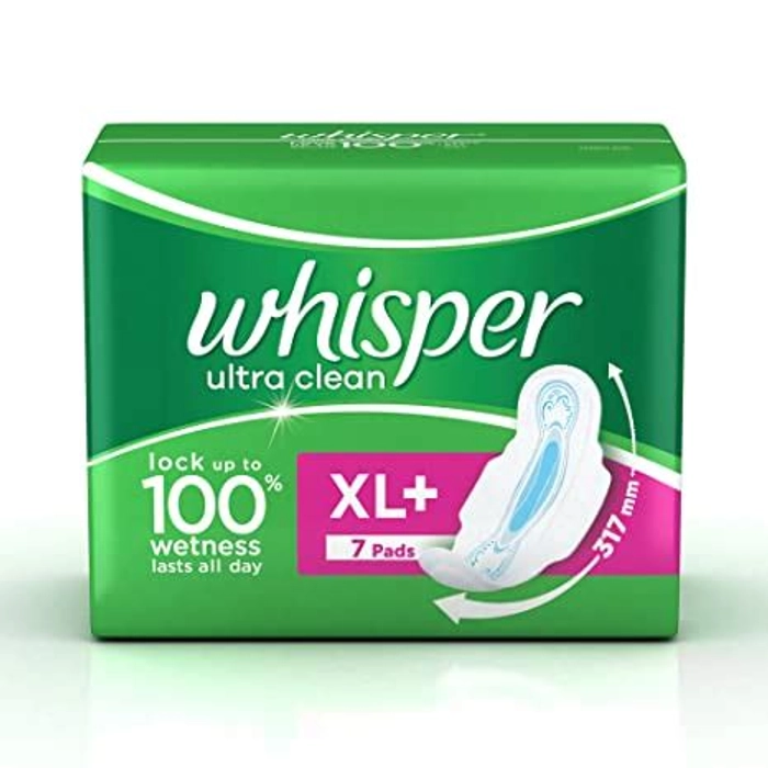 Whisper Sanitrypad Ultra Xl Wings 7S