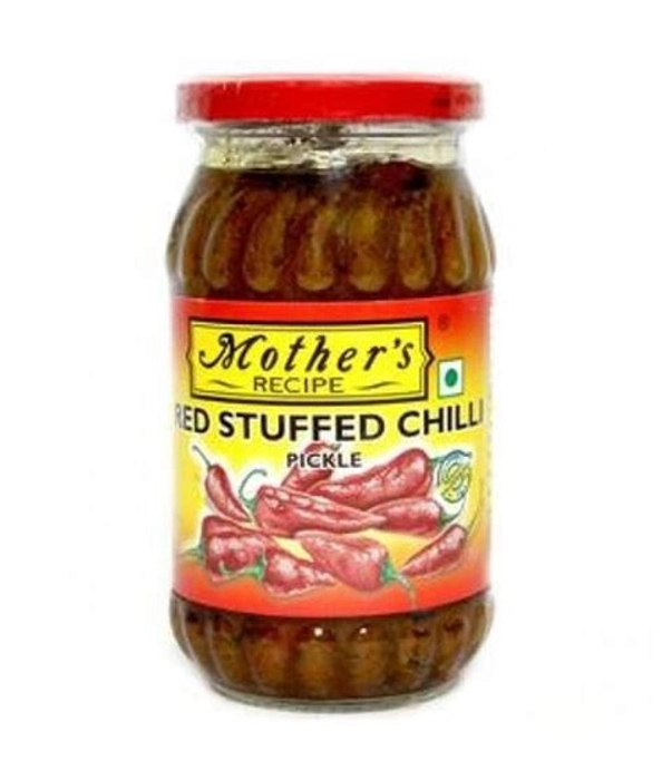 Mothers Recipe Red Stuffed Chilli Pickle 950G