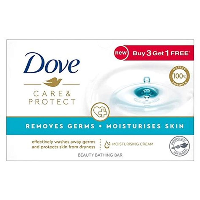 Dove Care And Protect Moisturising Cream Beauty Bath