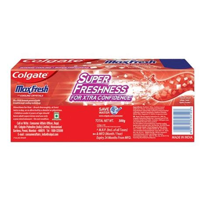 Colgate Maxfresh Red Toothpaste 300 G Saver Pack