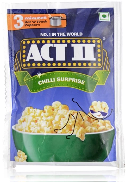 ACT II Instant Popcorn - Chilli Surprise Flavour 30G