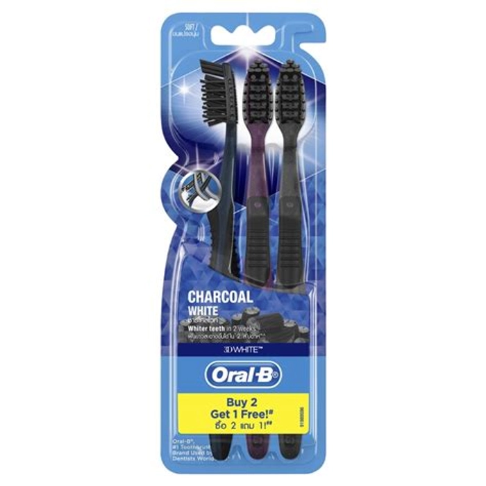 Oralb Tb Ut Charcoal 40Xs 2+1P Op