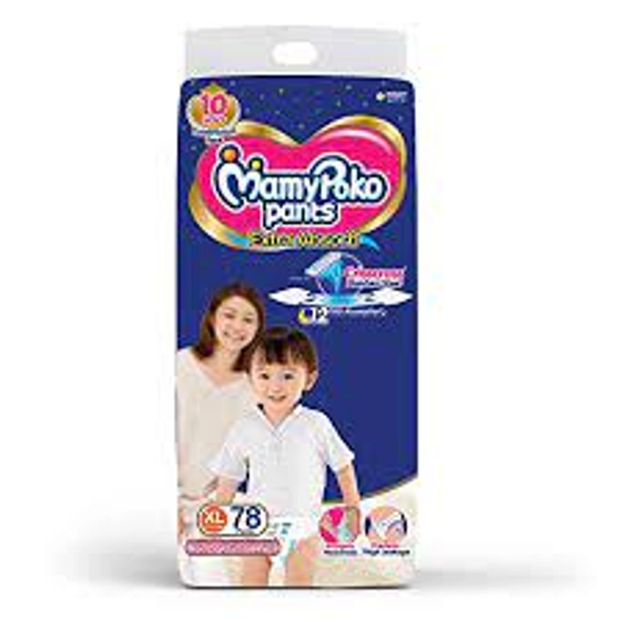 Mamypoko Pants Extra Absorb Diapers XL 12 to 17 Yea