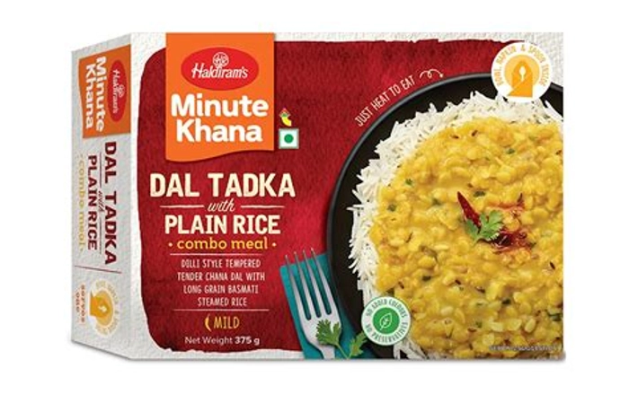 Haldirams Dal Tadka With Plain Rice Mild 375G