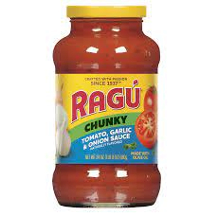 RAGU TOMATO GARLIC & ONION PASTA SAUCE