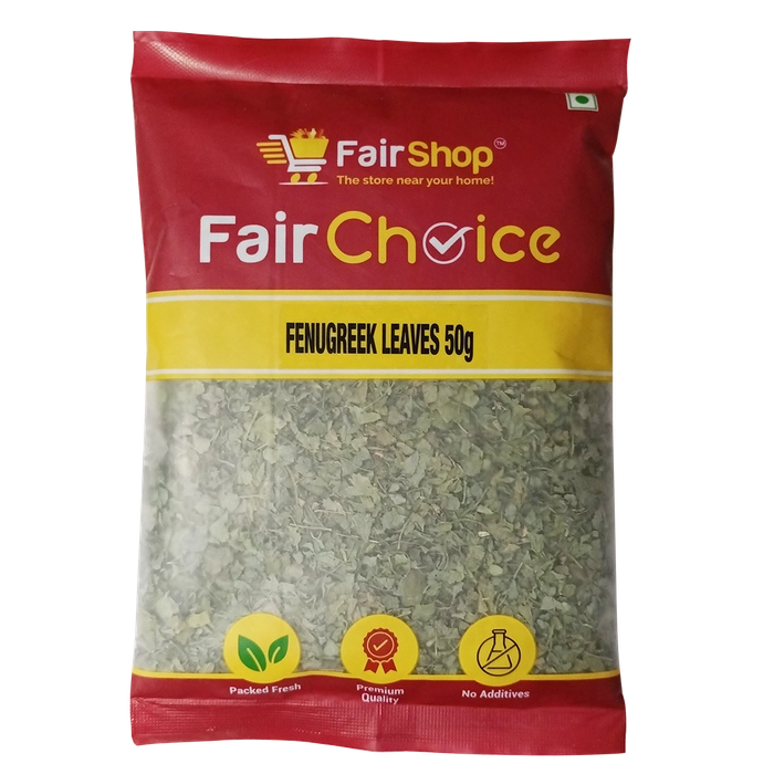 FAIRCHOICE-FENUGREEK LEAVES (METHI PATTA)-50 GM