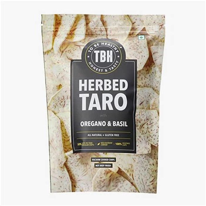 To Be Honest Herbed Taro Chips 85 Gms