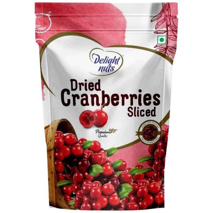 DELIGHT NUTS CRANBERRIES SLICED