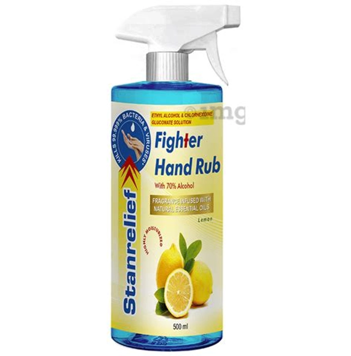 Stanrelief Fighter Hand Rub Lemon In Mist Pump 10