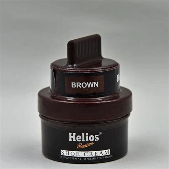 Helios Shoe Cream 60Gm Brown