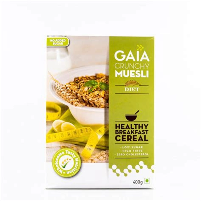 Gaia Crunchy Muesli  Diet 400Gm