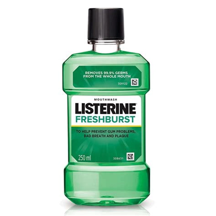 Listerine Mouthwash Fresh Burst 250Ml