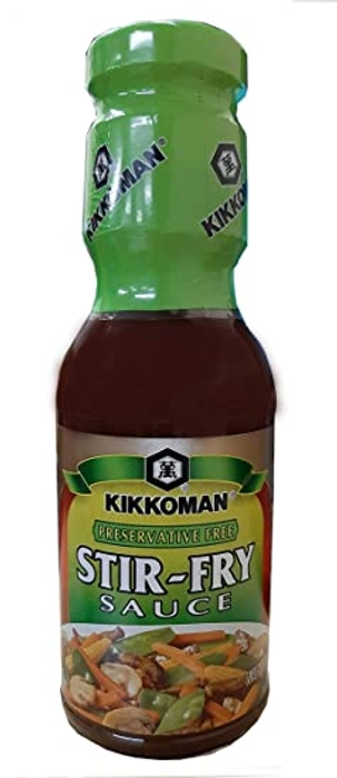 KIKKOMAN STIR-FRY SAUCE PRESERVATIVE FREE  323 GM