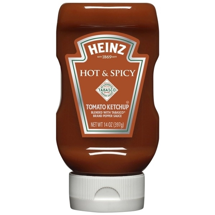 HEINZ TOMATO KETCHUP (HOT & SPICY) 397 GM