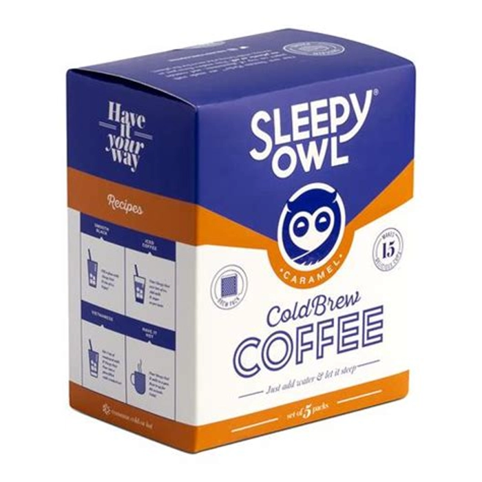 Sleepy Owl Cold Brew Packs Original  Set Of 3 15