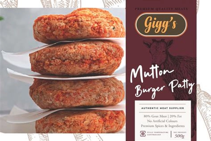 GIGG'S GRILLED MUTTON BURGER PATTY 500GM