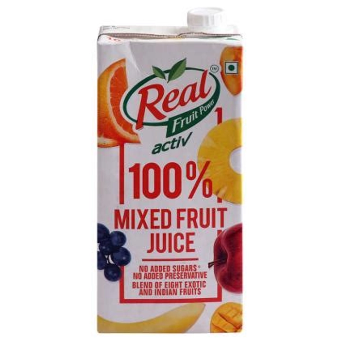 Real Activ 100 % Mixed Fruit Juice 1 L