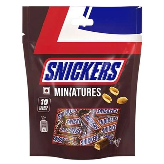 Snickers Miniatures Candy 90Gm