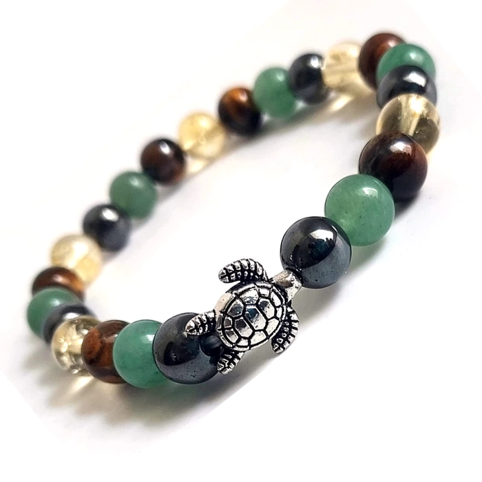 Awakening - Green Labradorite Stone Bracelet – Good Karma Products  Incorporated