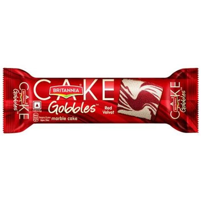 Buy Britannia Britannia Gobbles Vanilla Choco Marble Cake 110 gm - Yes Yes  Mart