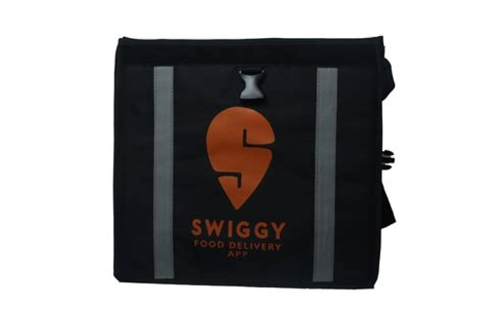 Black Nylon Swiggy Delivery Bag at Rs 500/piece in Giridih | ID: 22635595591