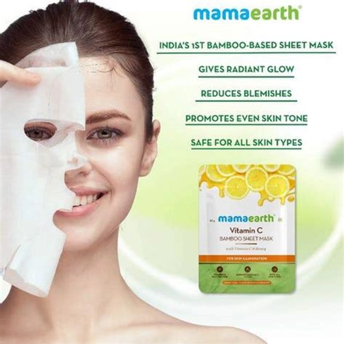 Mamaearth Vitamin C Sheet Mask